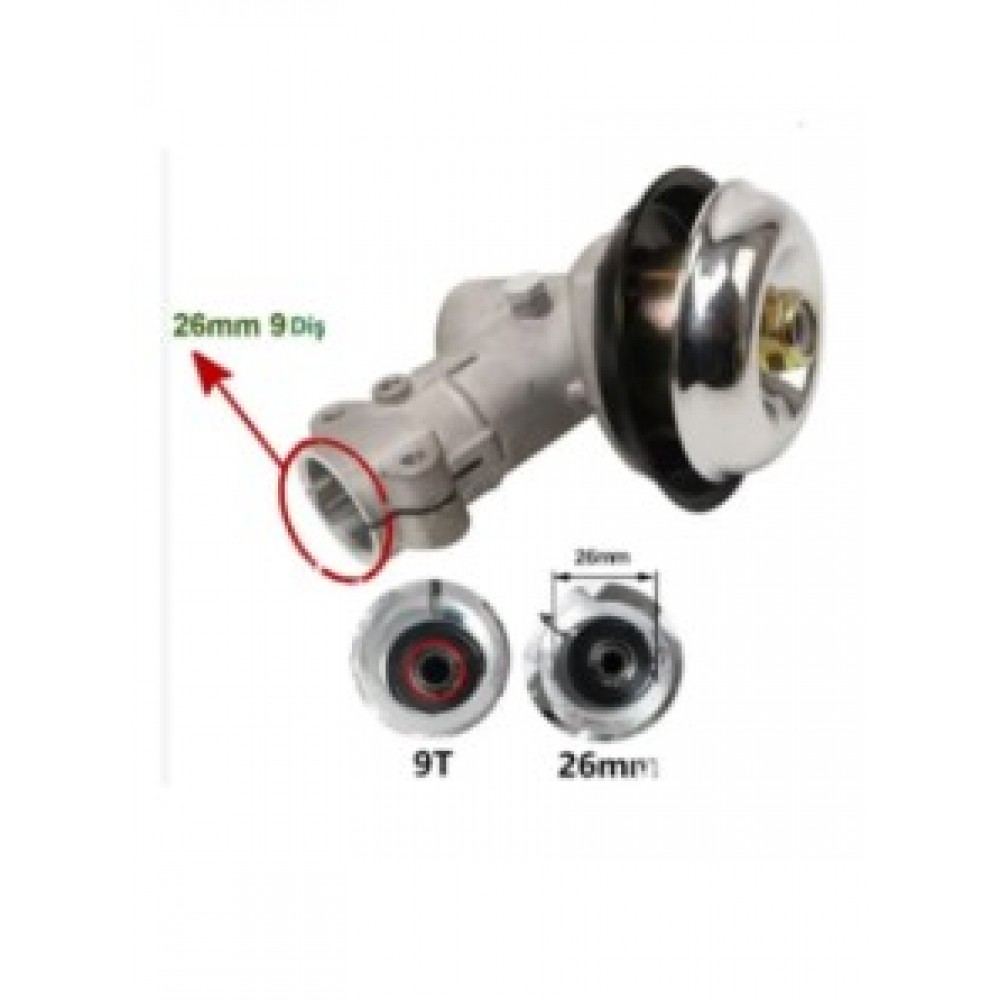  Çin Malı Motorlu Tırpan Redüktör Dişli Grubu 26 Mm Yıldız 9 Diş